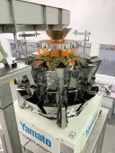 Used Yamato ADW-214SD Cannabis Combination Multi-Head Weigher Scale and Jar Filling Line/  Food Weigher Scale (LIKE NEW MACHINE, GREAT OPPORTUNITY TO SAVE THOUSANDS!