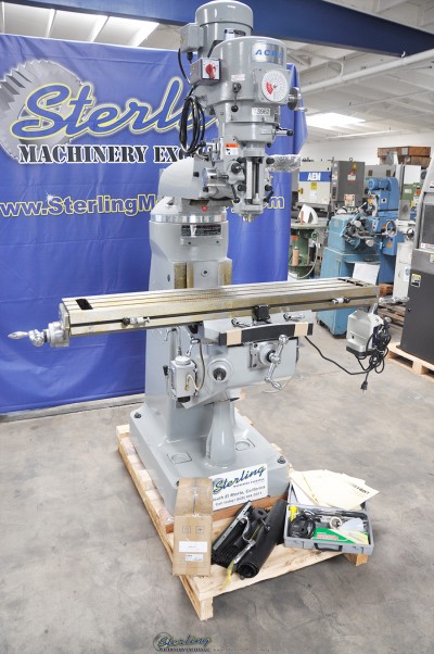 Brand New Acra Variable Speed Knee Milling Machine 