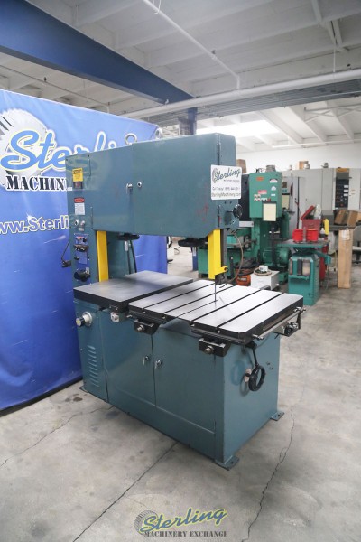 Used Tannewitz High Speed Vertical Bandsaw W/ Hydraulic Table Feed