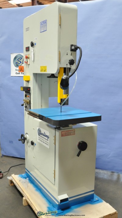 Brand New Acra Vertical Metal Cutting Bandsaw