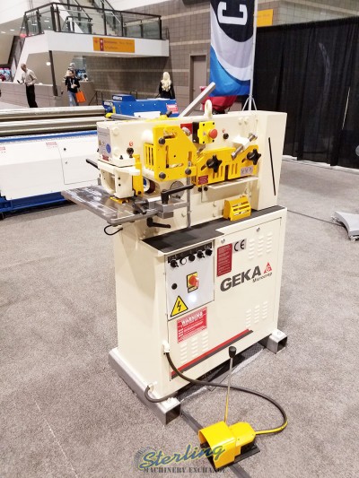 Brand New Geka Hydraulic Ironworker