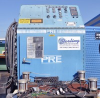 used lodge & shipley cut to length line with rowe 12,000 lbs. coil reel, press room straightener/feed and a lodge & shipley cut-off shear 2CT24