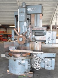 used schiess vertical turret lathe KZ - 100