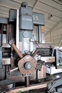 used schiess vertical turret lathe KZ - 100