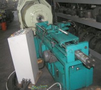 used custom hydraulic swager machine built for making table legs
