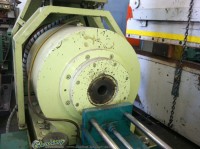 used custom hydraulic swager machine built for making table legs