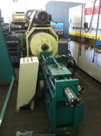 used custom hydraulic swager machine built for making table legs