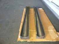 used custom hydraulic swager machine built for making table legs