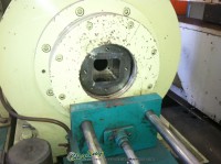 used custom hydraulic swager machine built for making table legs