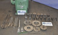used davis manual keyseater, loaded with tooling 15
