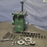 used davis manual keyseater, loaded with tooling 15