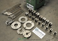 used davis manual keyseater, loaded with tooling 15