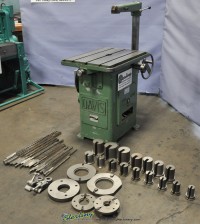 used davis manual keyseater, loaded with tooling 15