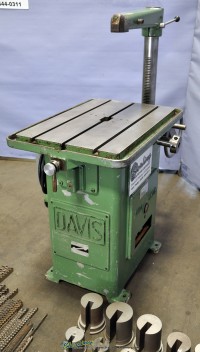 used davis manual keyseater, loaded with tooling 15