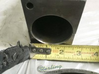 used custom hydraulic swager machine built for making table legs