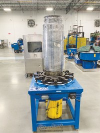 used expander multi segmented expander for ring expansion on appliance housings, bearing retainer rings, blower and fan housings, metal containers to heavy jet engine rings, glangers and motor generator frames and pipe couplings