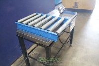 used optima scale table, op-902 weighing indicator with rollers OP-902